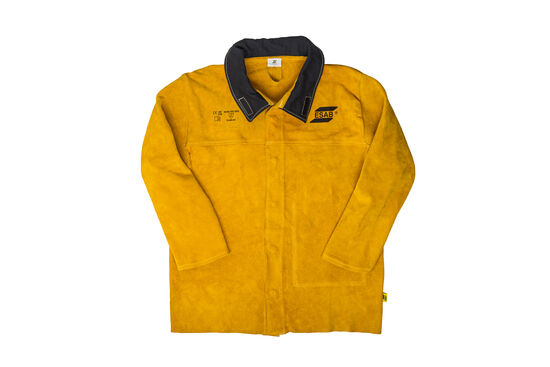 Veste de soudage en cuir