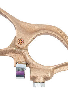 Pinces de mise à la terre en cuivre