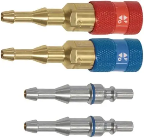 Raccord rapide oxygène / acétylène